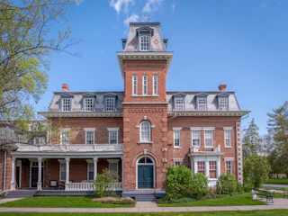 South tower of the Oneida Community Mansion House